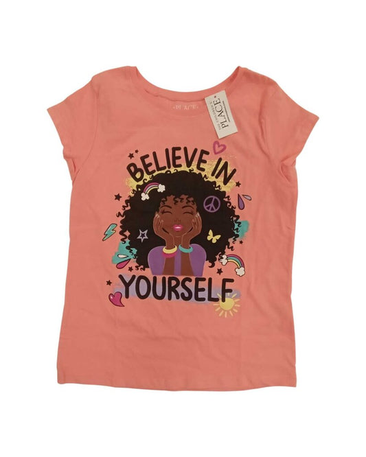 Short Sleeve Shirt: Believe in Yourself
