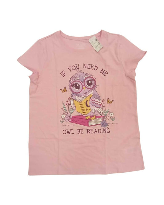Short Sleeve Shirt: Owl Be Reading