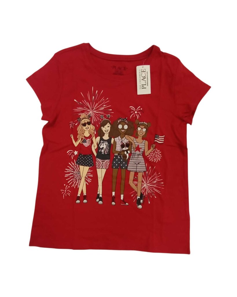 Short Sleeve Shirt: Four Girl July