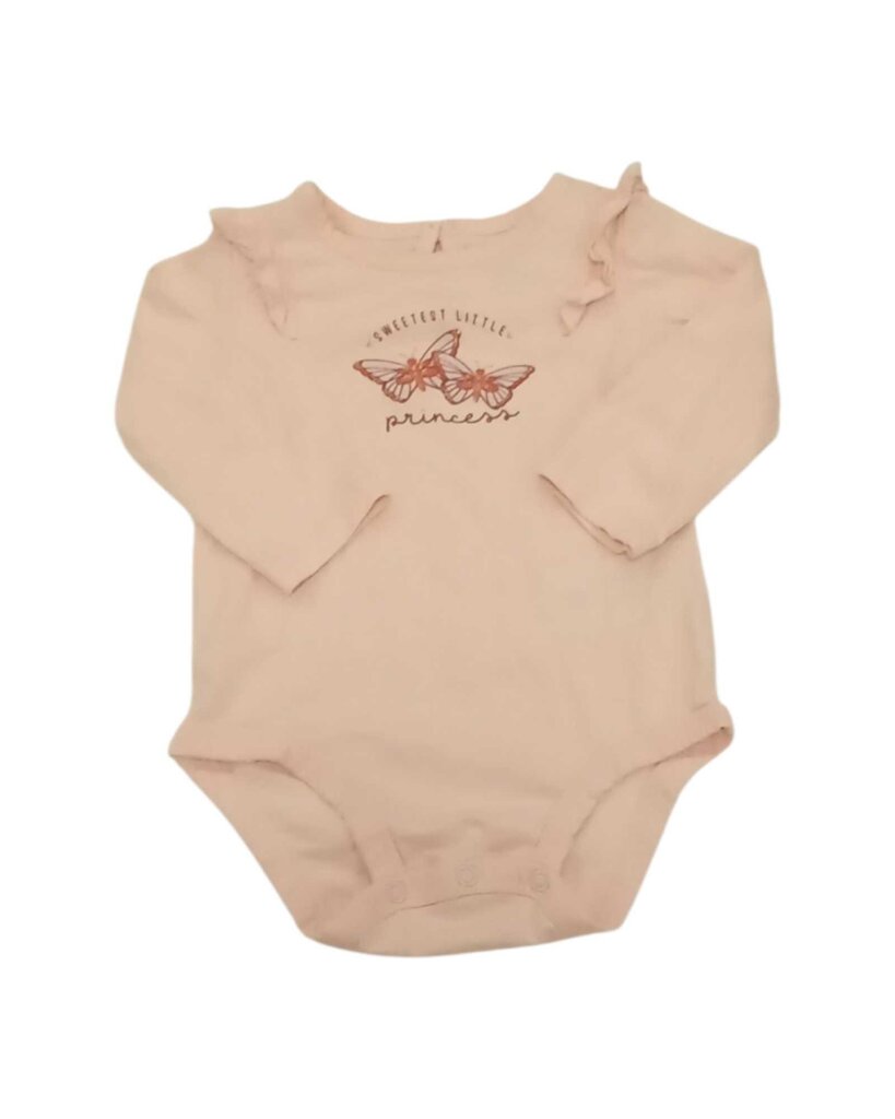 Long Sleeve Onesie Butterfly