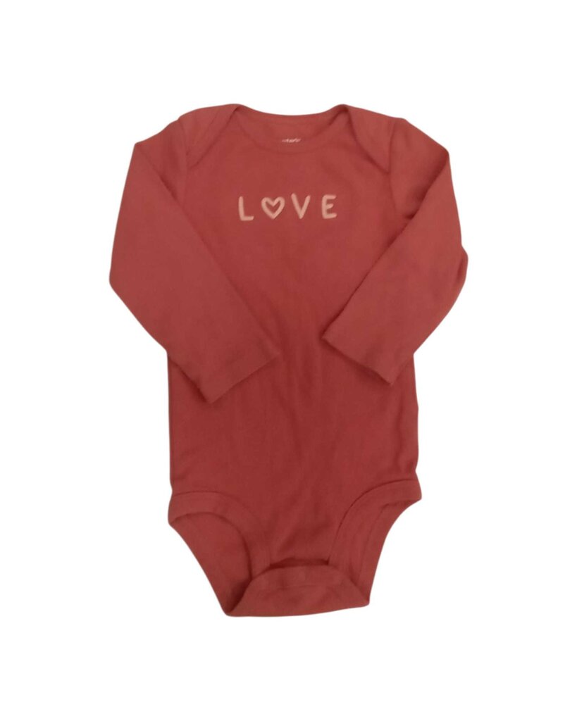 Long Sleeve Love Onesie