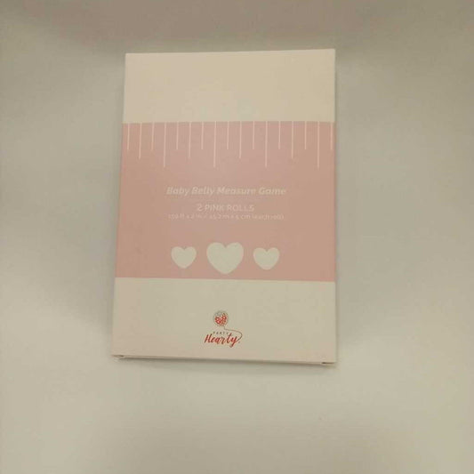 NWT game: pink baby belly measure