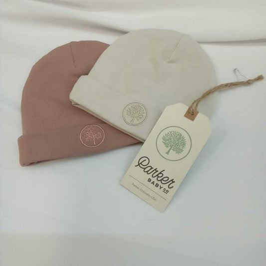 2Pk Baby Beanies