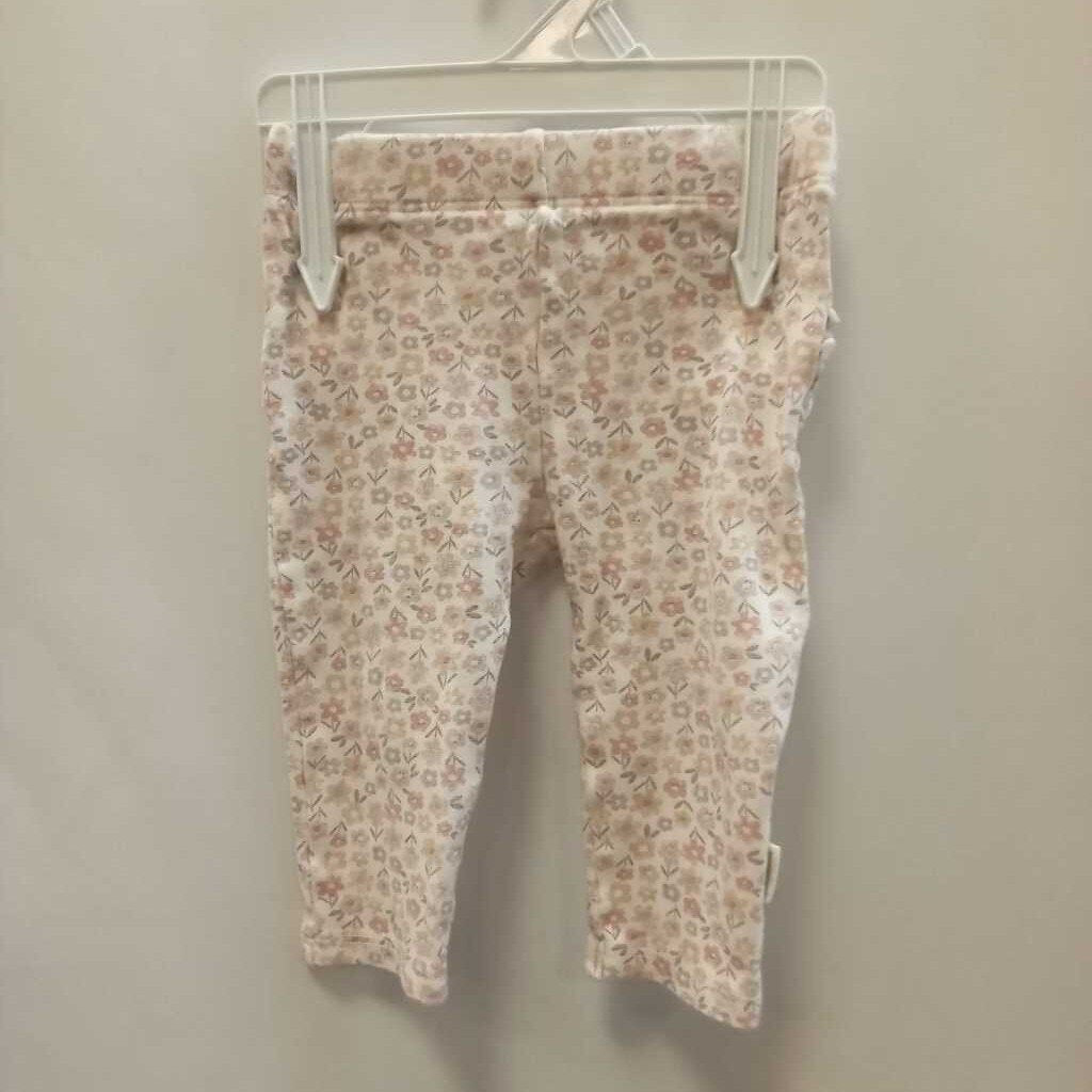 pants: floral design w/ruffle bum
