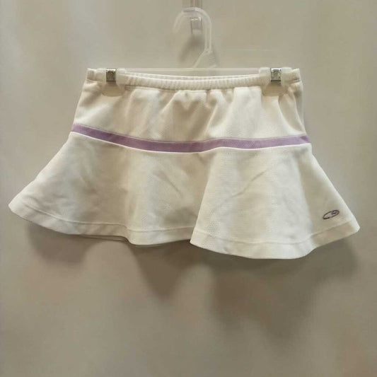 skort: athletic w/purple stripe