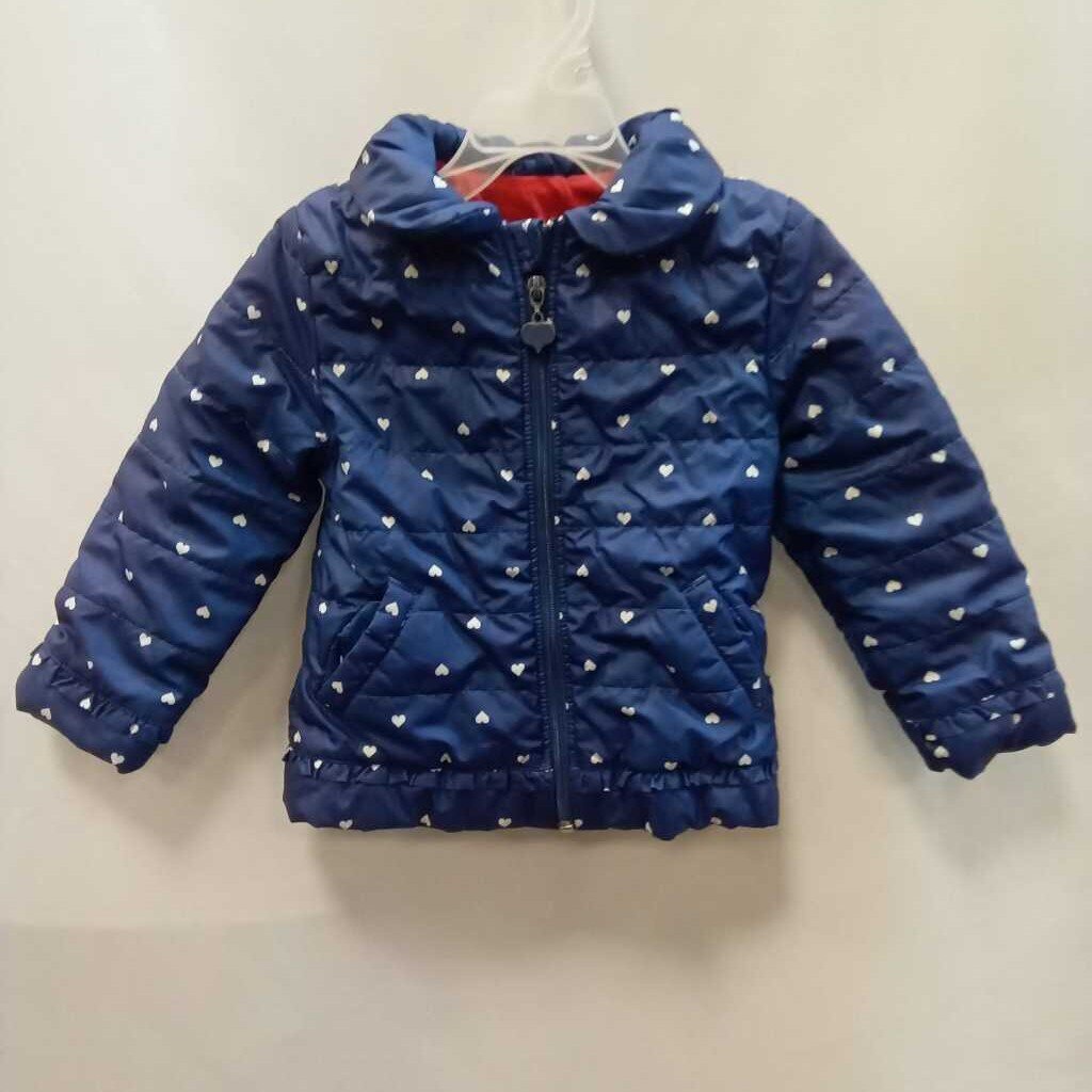 jacket: raincoat heart design w/zipper
