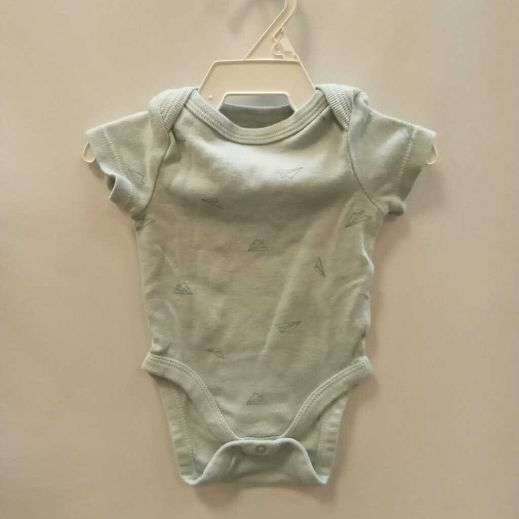 onesie: paper airplanes