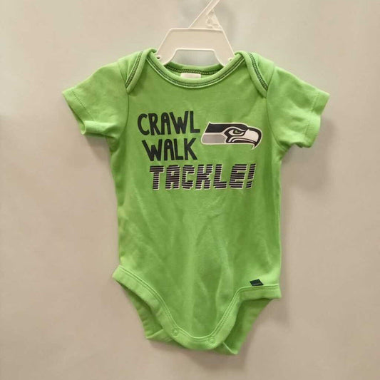 onesie: crawl walk tackle seahawks
