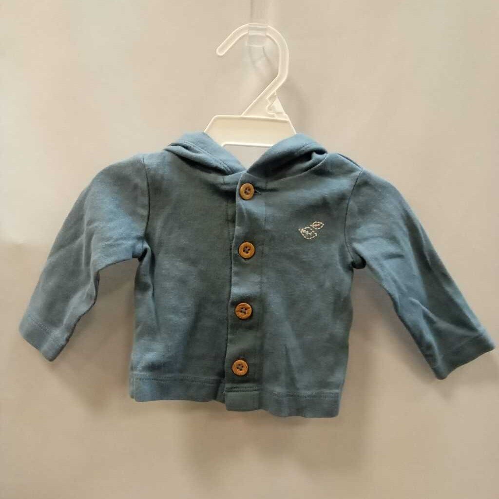 sweater: button up hooded leaf