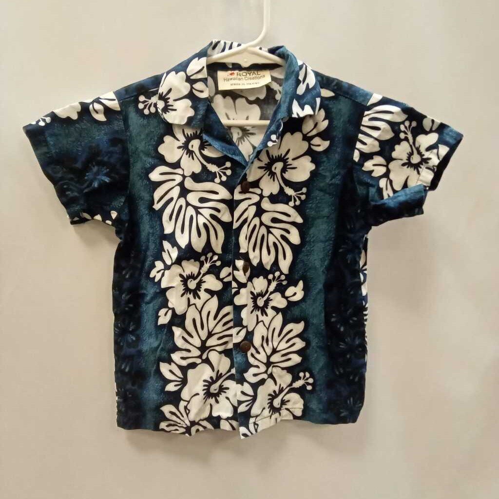 Shirt: Short Sleeve Hawaiian Button-up