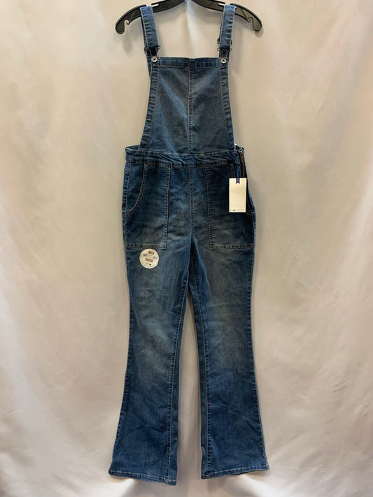 Overalls: Denim High Rise Flare NWT