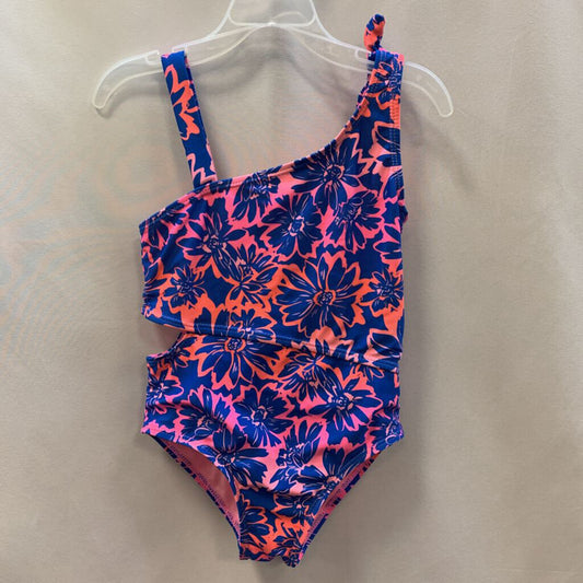 Swimwear: Floral w/ Hip Cutout
