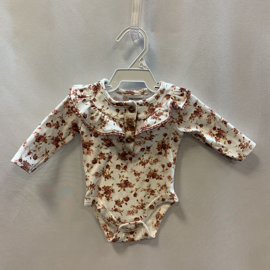 Onesie: Long Sleeve Floral