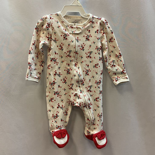 Sleeper: Soft Red Flowers