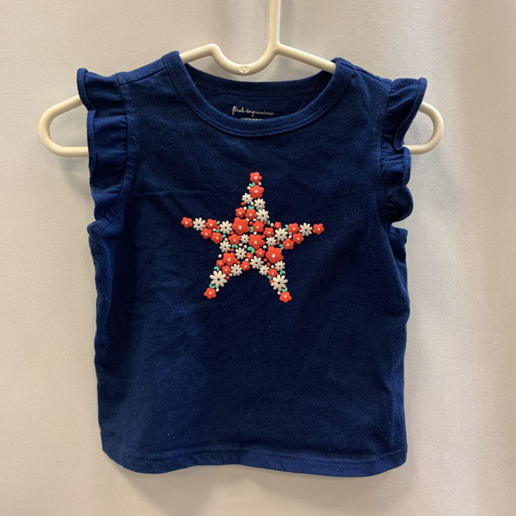 shirt: floral star