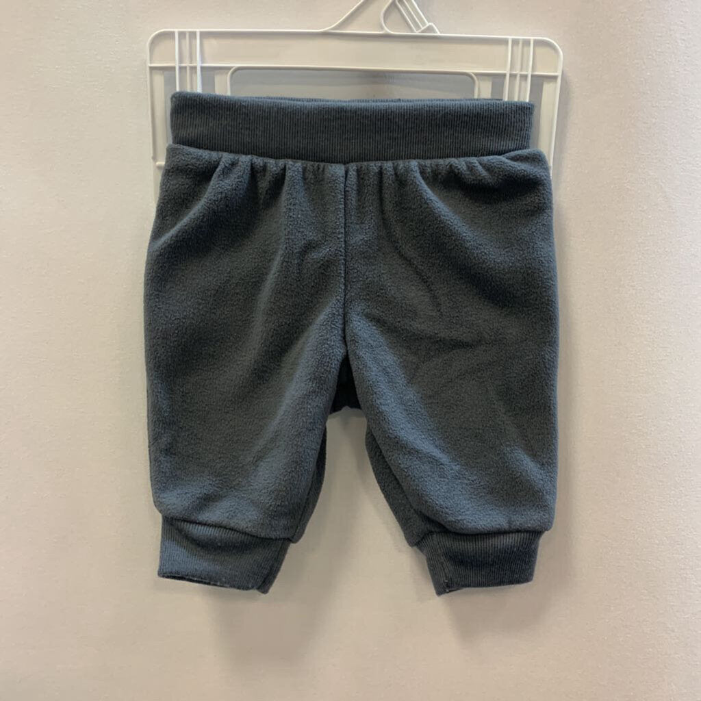 pants: elastic waist grey
