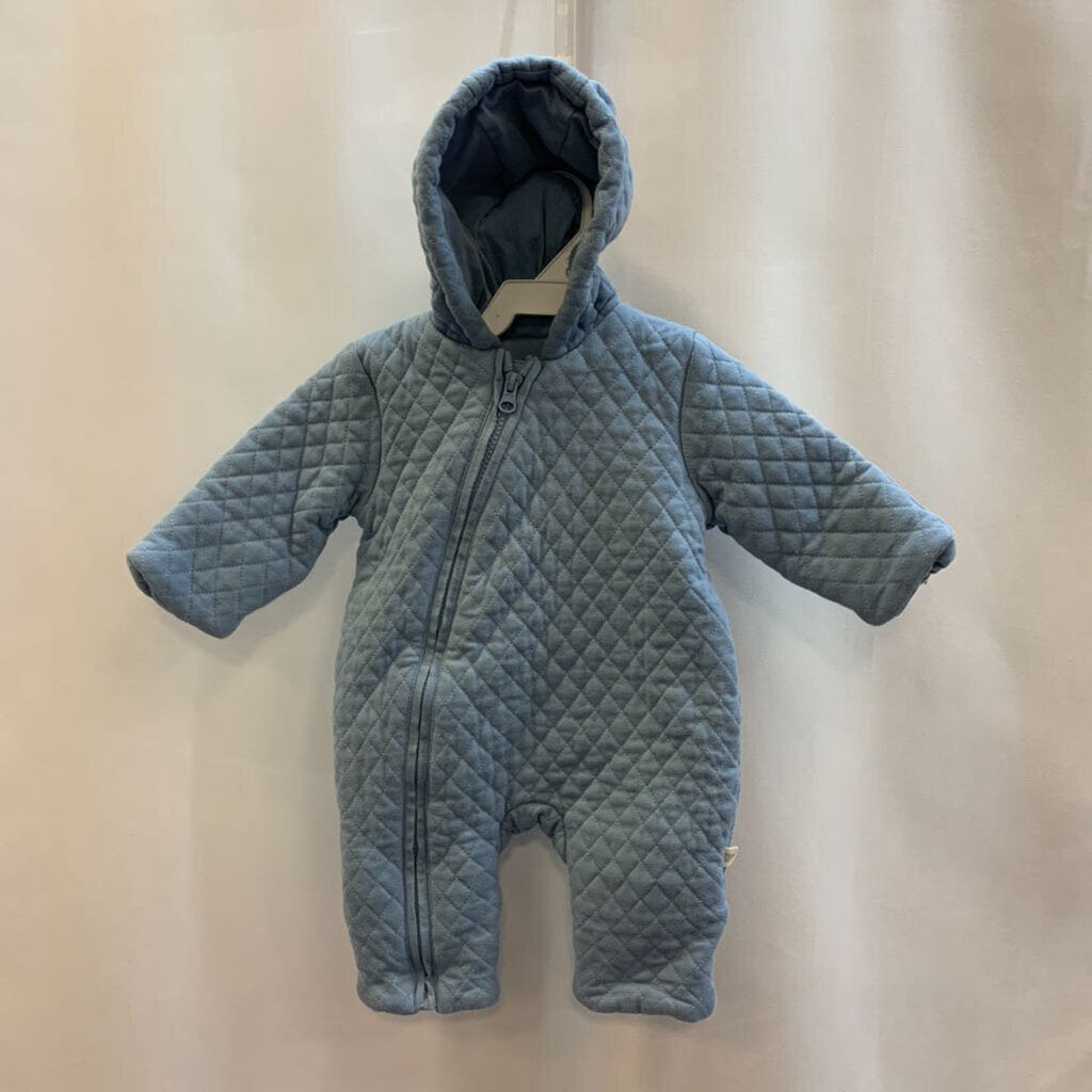 snow: zip up hooded snowsuit