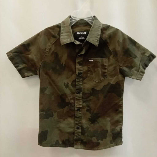 shirt: button up collared camoflauge