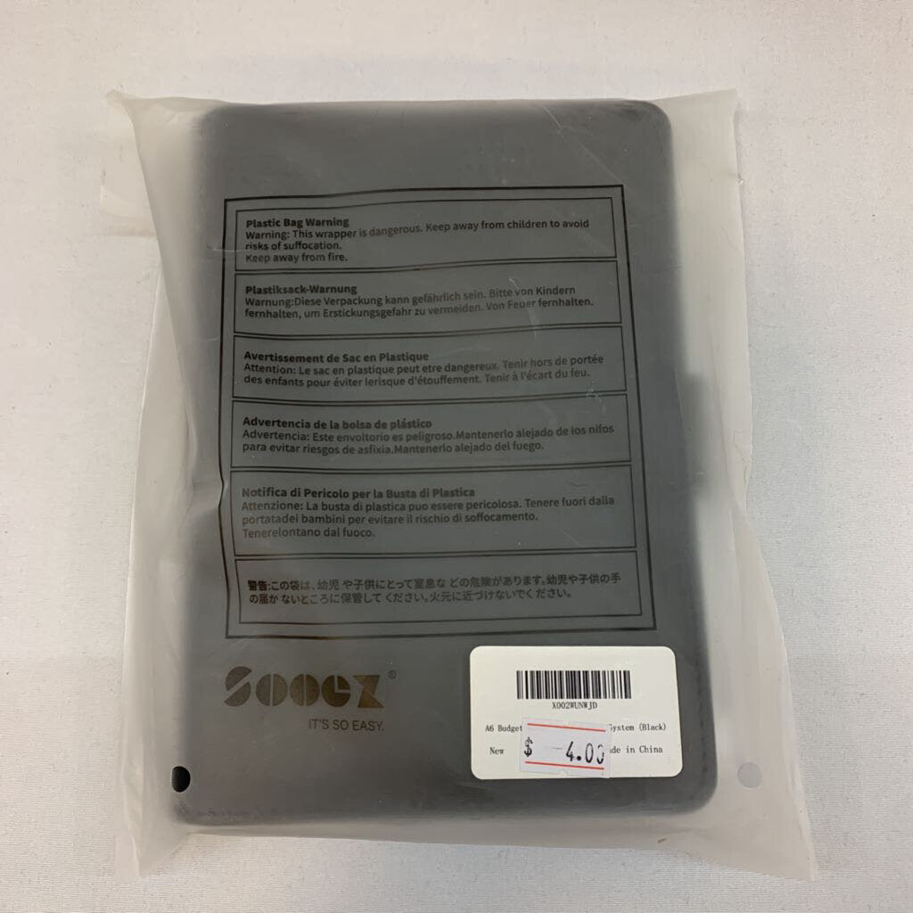 Binder Cash Budget Savings System