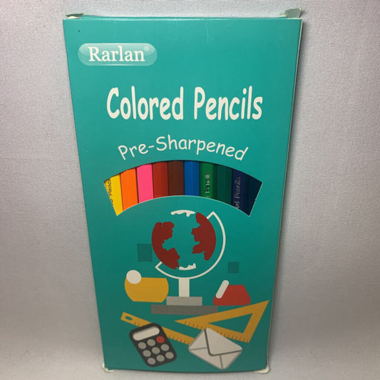 craft: 12 piece colored pencils