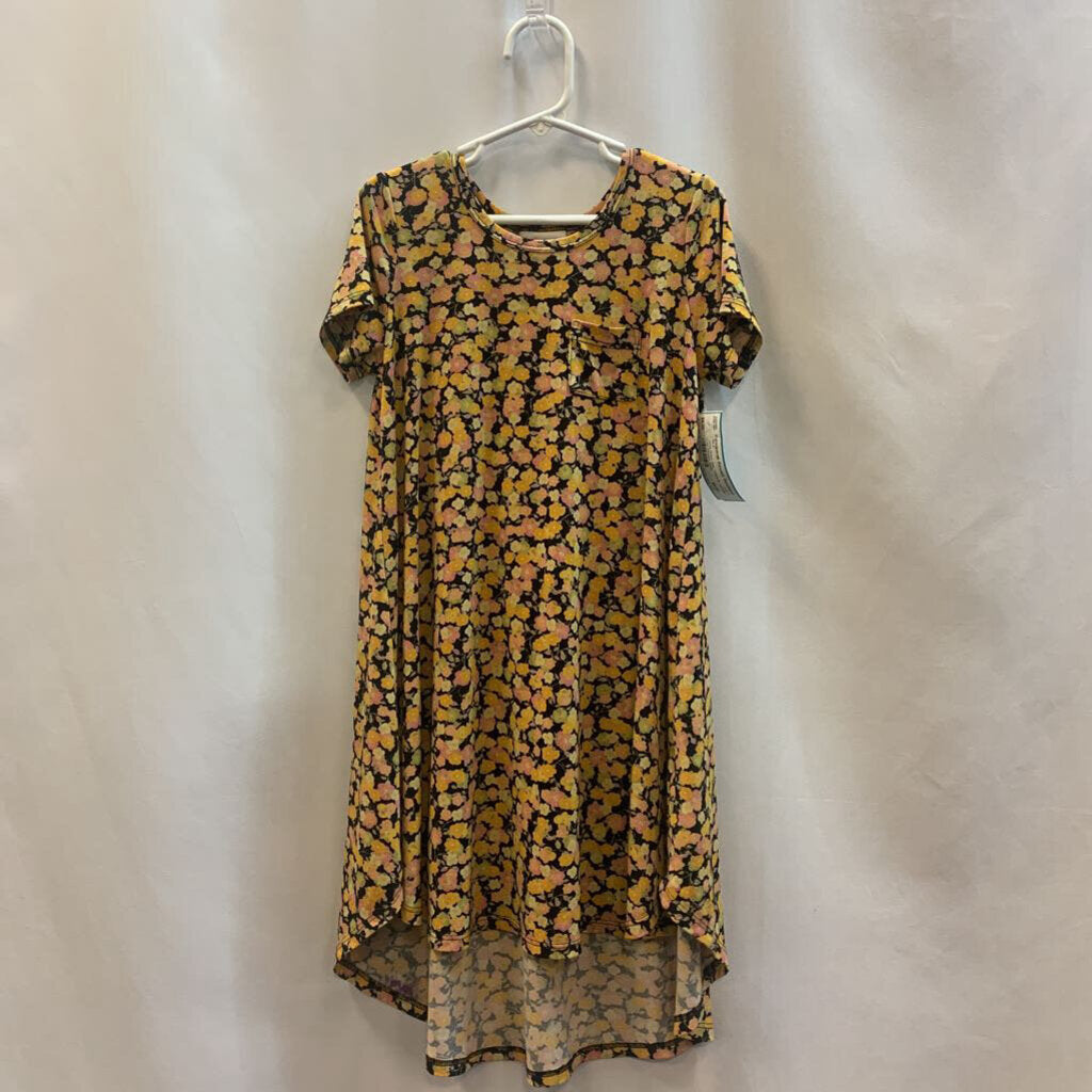 Dress: Pink, Yellow,& Green Flowers
