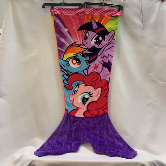 Mermaid Tail Plush Pony Blanket