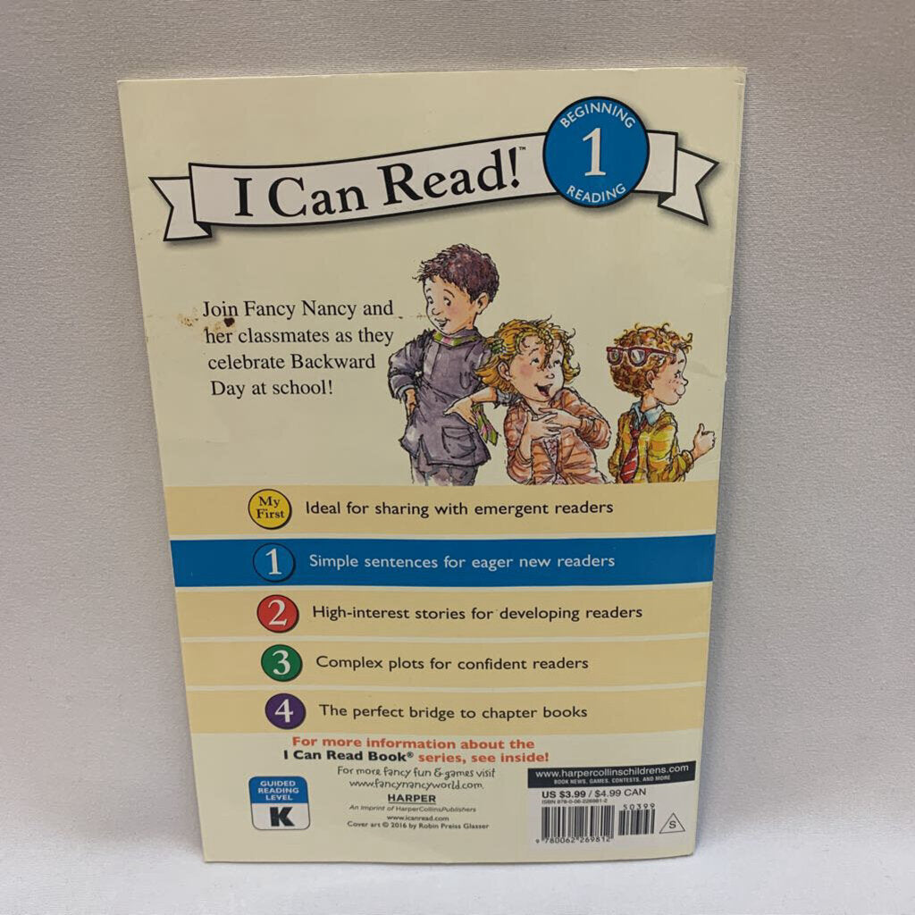 Fancy Nancy: It's Backwards Day!