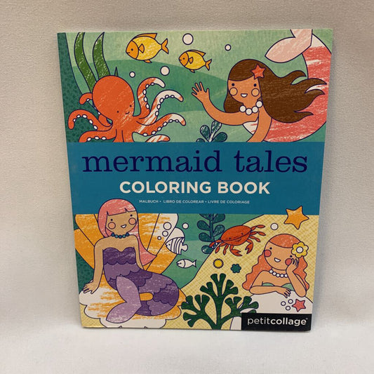 Mermaid Tales Coloring Book
