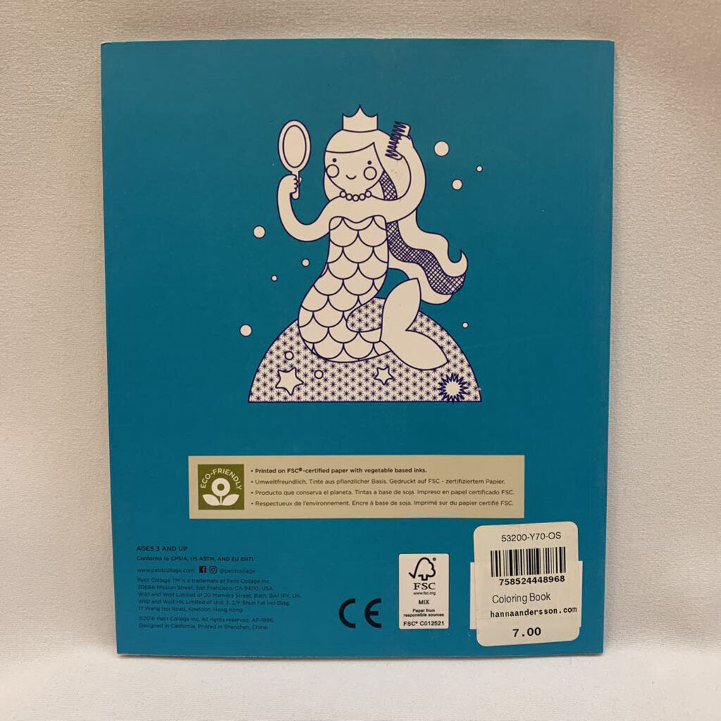 Mermaid Tales Coloring Book