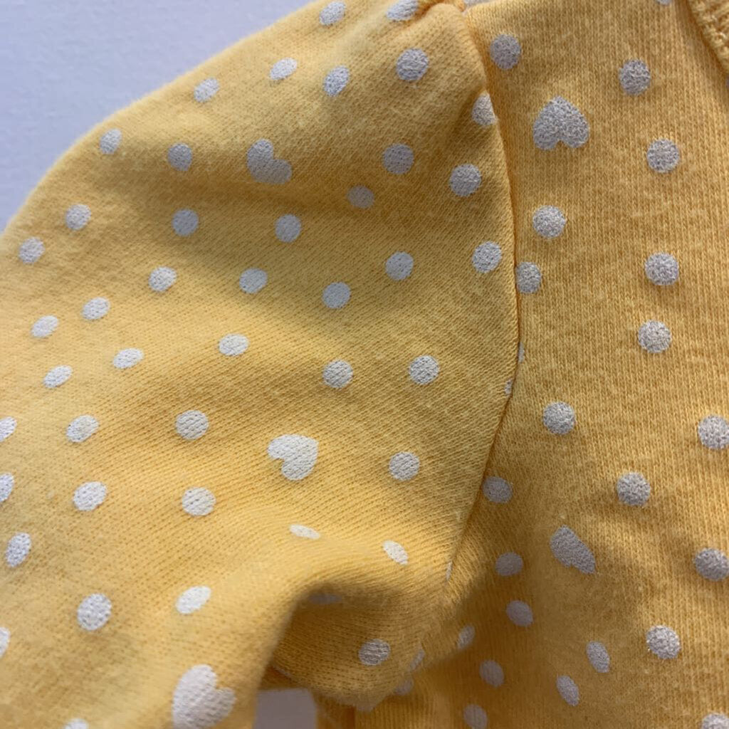 Long Sleeve Sleeper: Polka Dot Snail