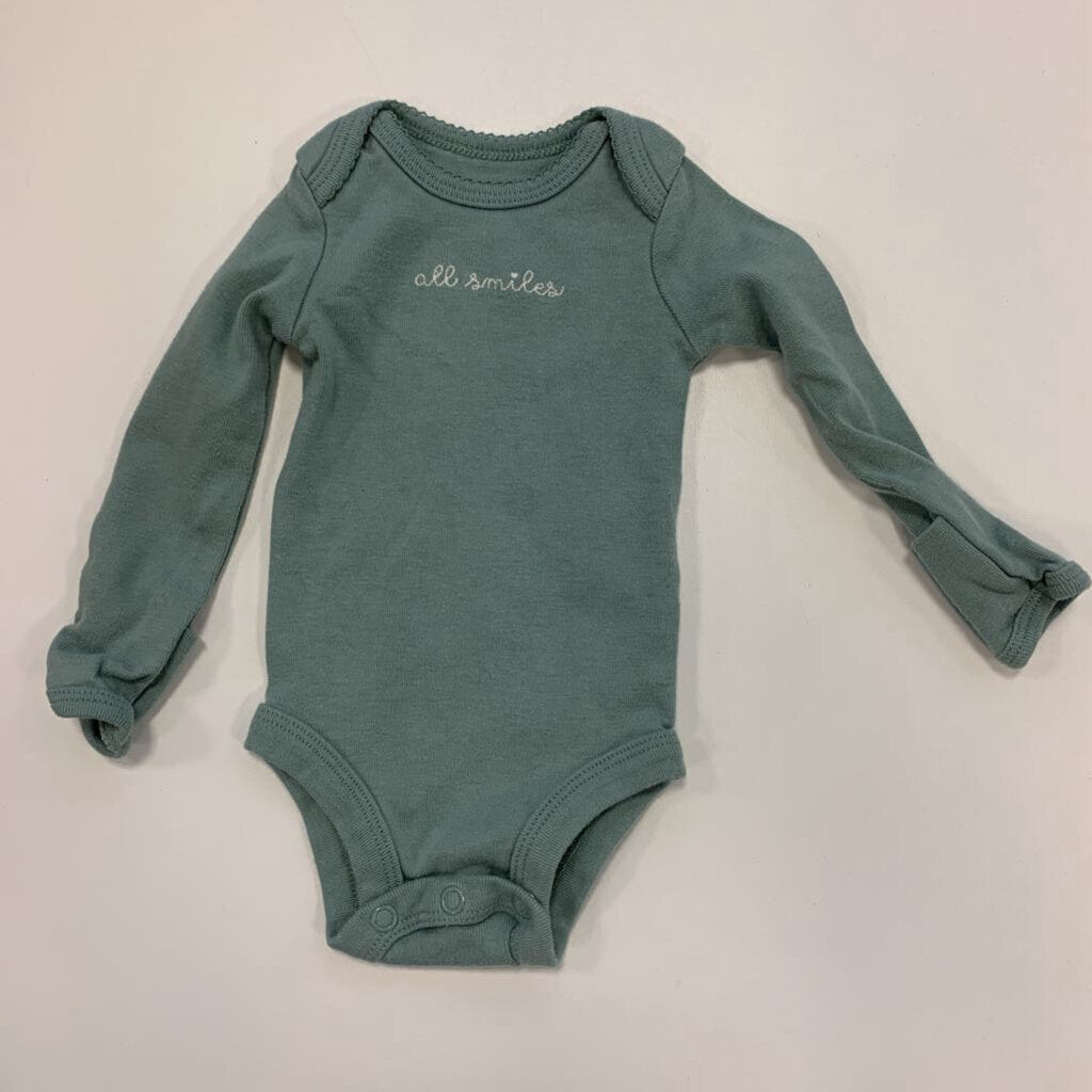 Onesie Long Sleeve: "All Smiles"