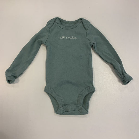 Onesie Long Sleeve: "All Smiles"