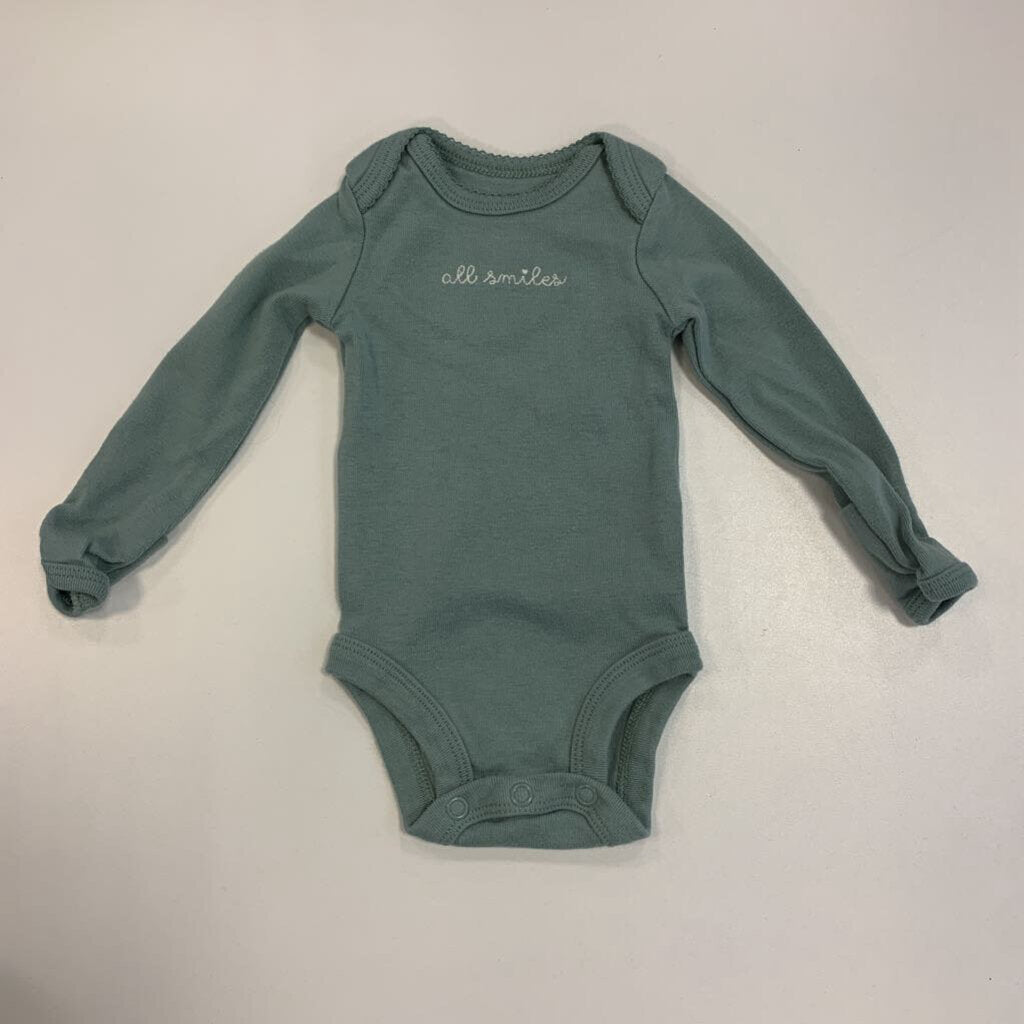 Onesie Long Sleeve: "All Smiles"