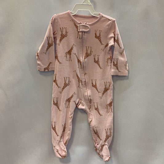 Sleeper Giraffes Zipper Button Clasp