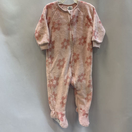 Sleeper Long Sleeve Fuzzy Flowers