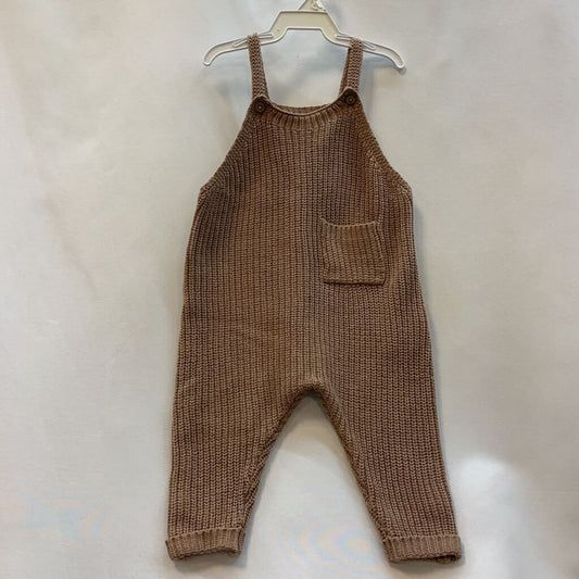 Sleeper Overalls Knit Pocket