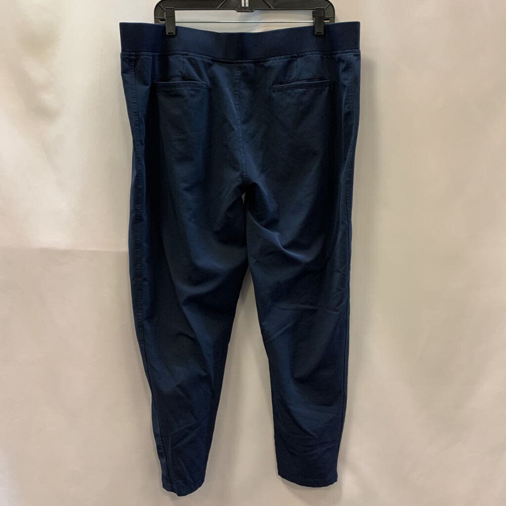 Pants Athletic Straight Elastic Pockets