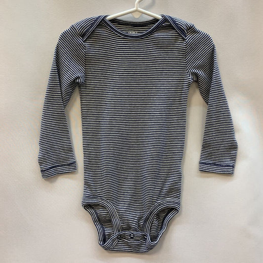 Onesie Long Sleeve Stripe