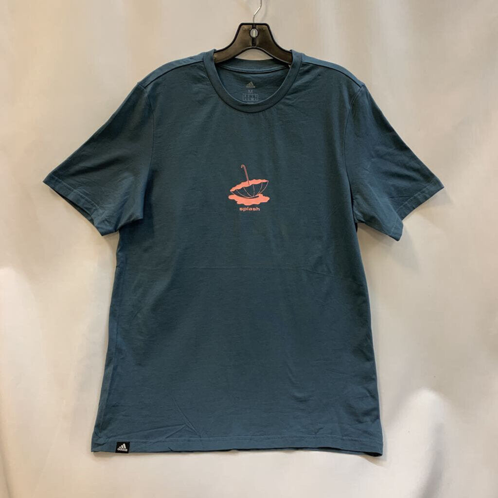 T-Shirt Short Sleeve Umbrella Splash Graphic