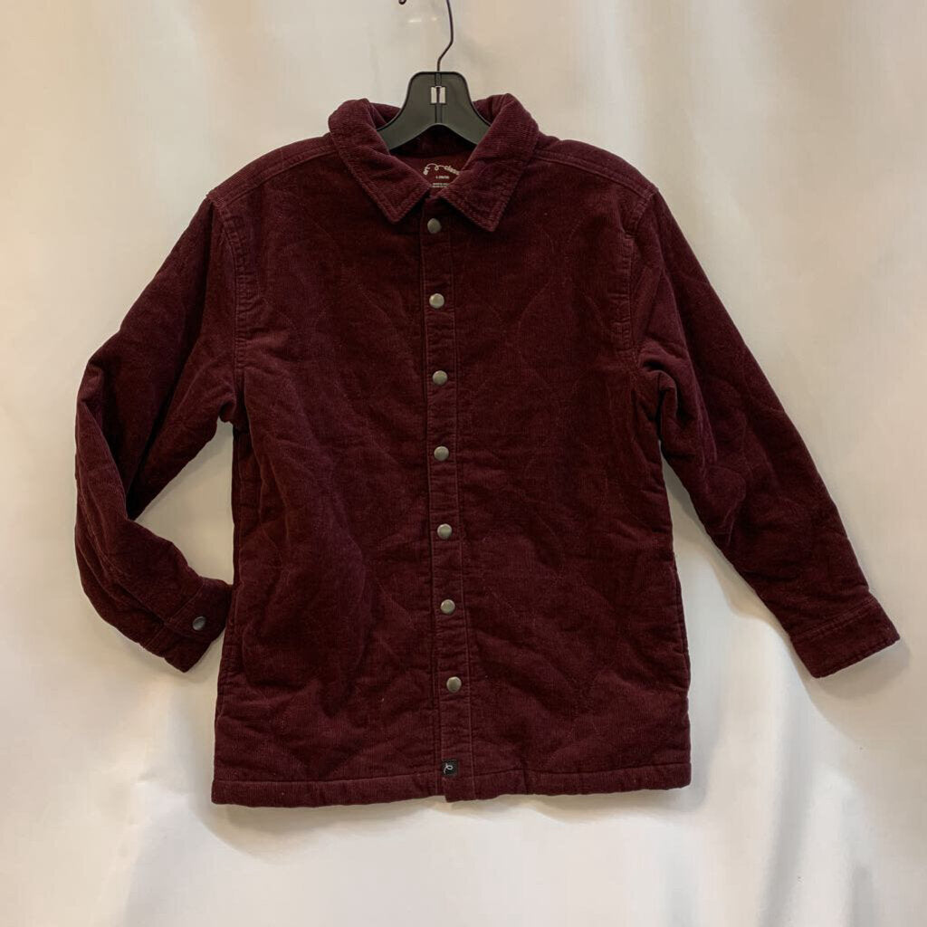 Jacket Corduroy Quilted Insulated Button