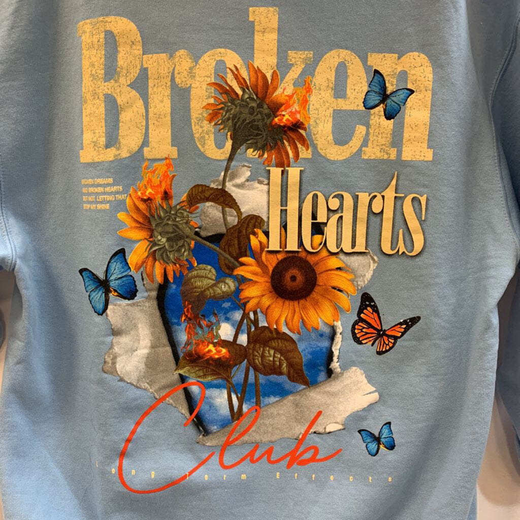 Sweatshirt Hoodie Fleece Broken Hearts Club