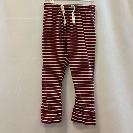 Pants Joggers Leggings Striped Drawstring