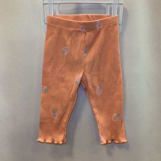 Pants Leggings Ribbed Strawberry