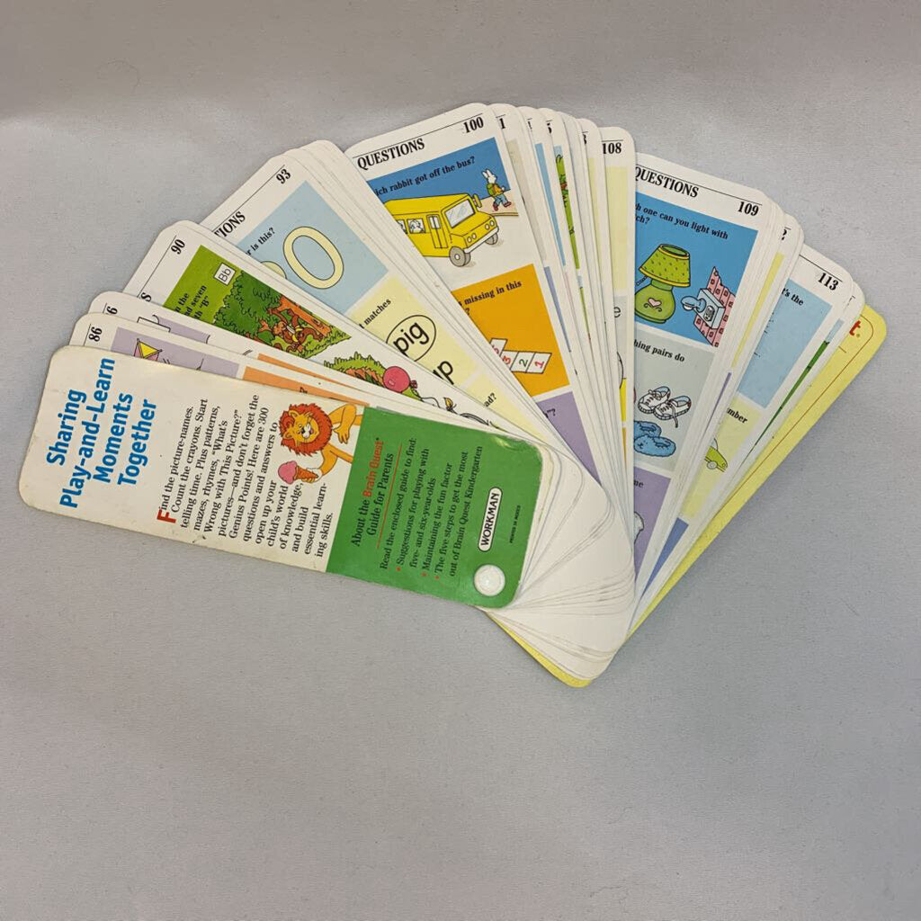 Learning Cards w/ Question