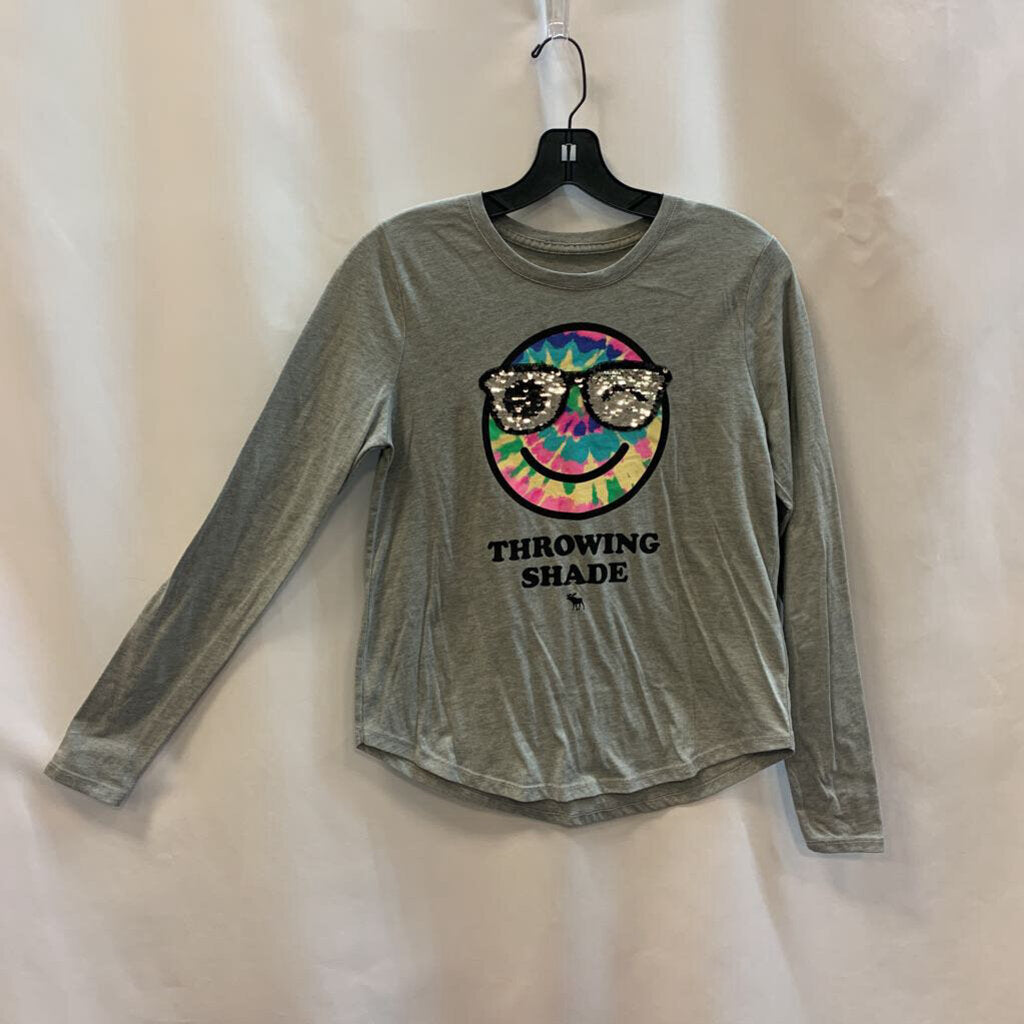 Shirt Long Sleeve Throwing Shade Smiley