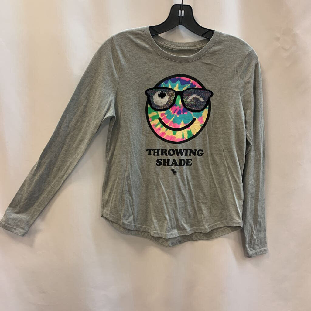 Shirt Long Sleeve Throwing Shade Smiley