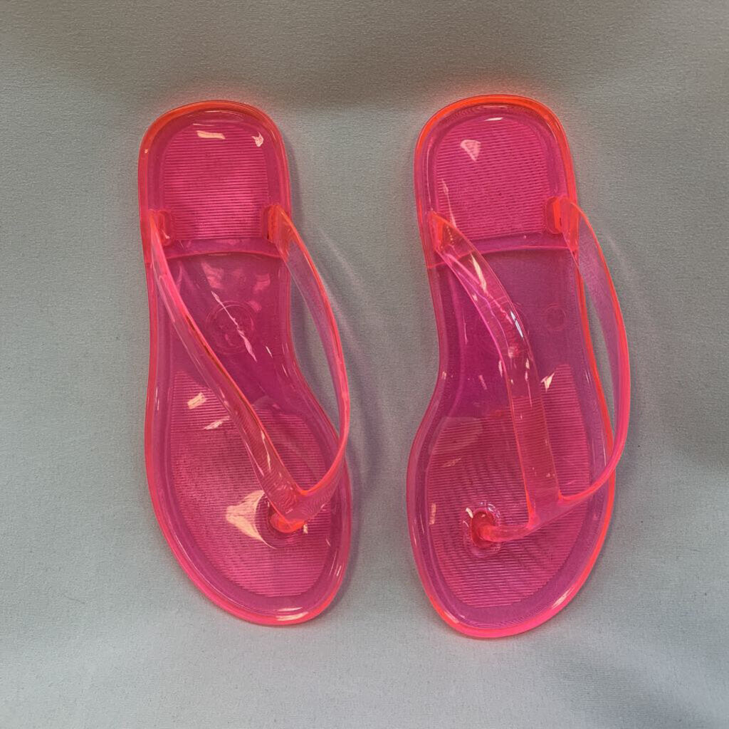 Shoes: Jelly Flip Flops
