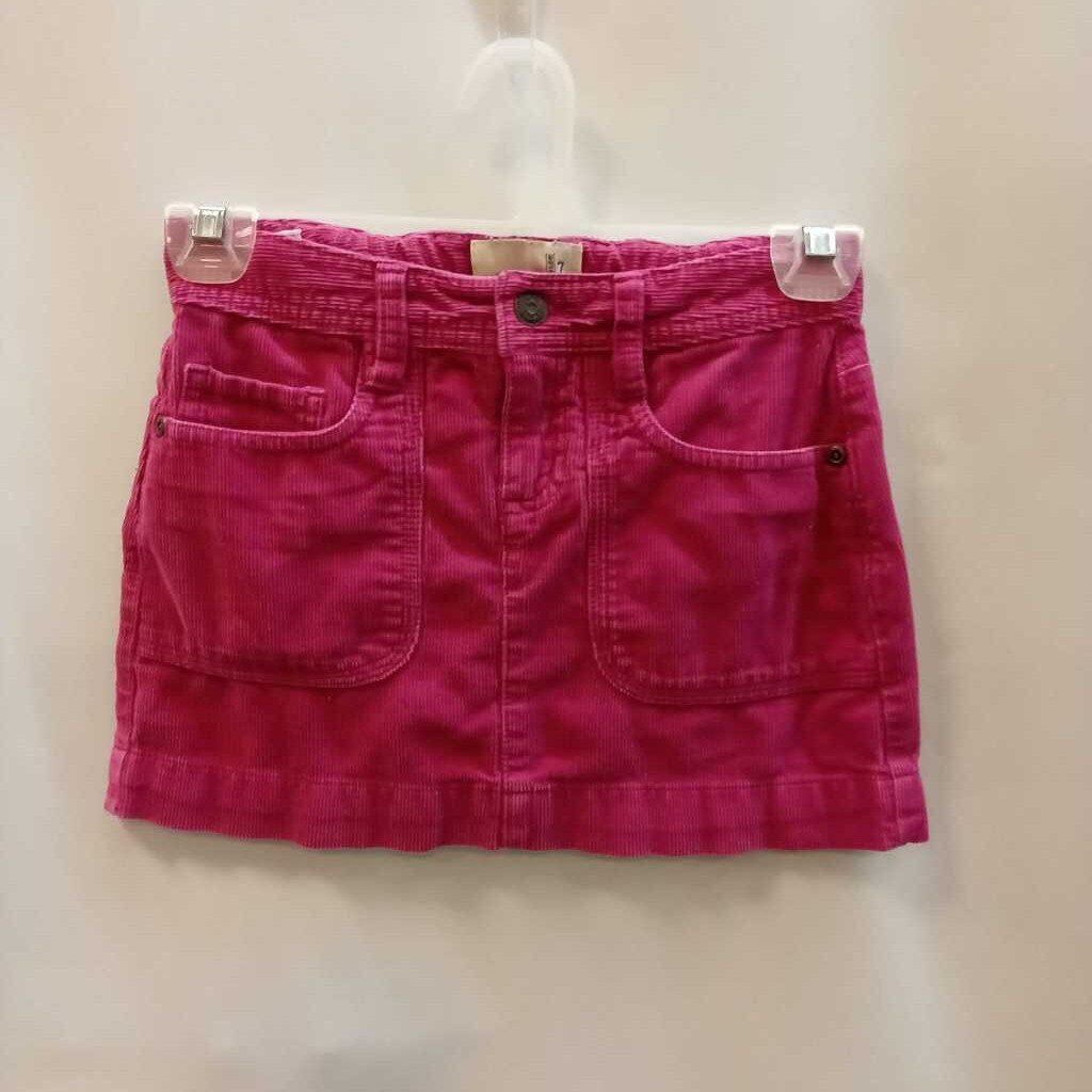 Skirt: Pink Corduroy