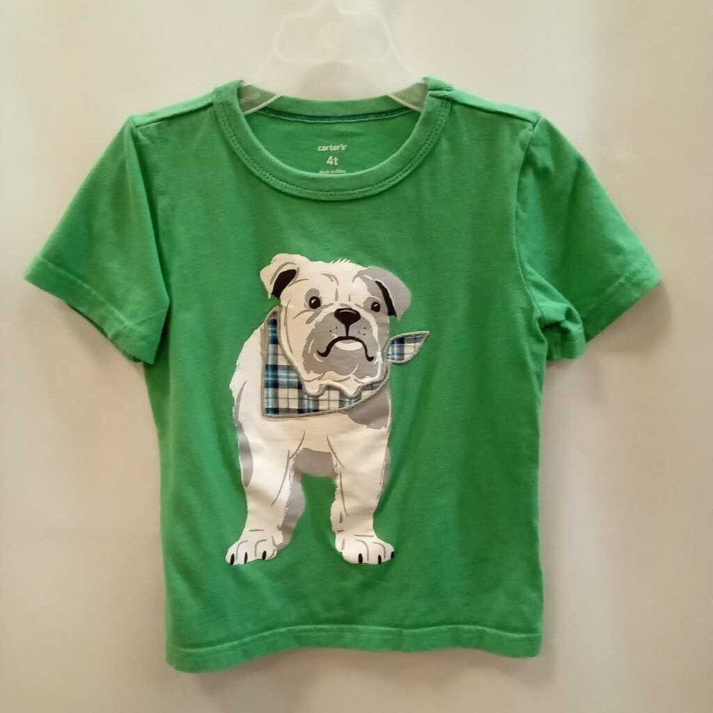 Shirt: Bulldog with Plaid
