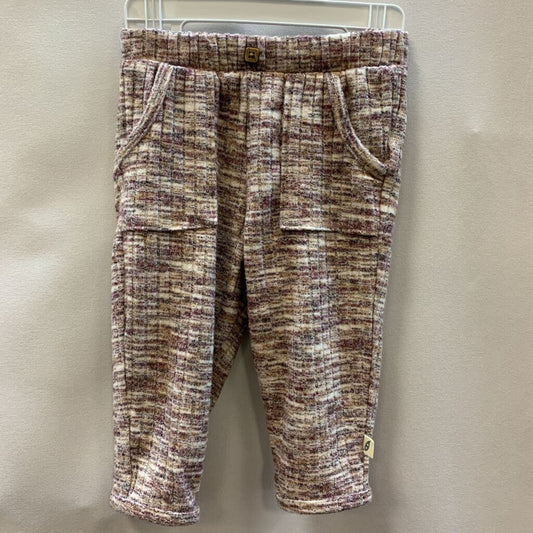 Pants: Brown Heathered